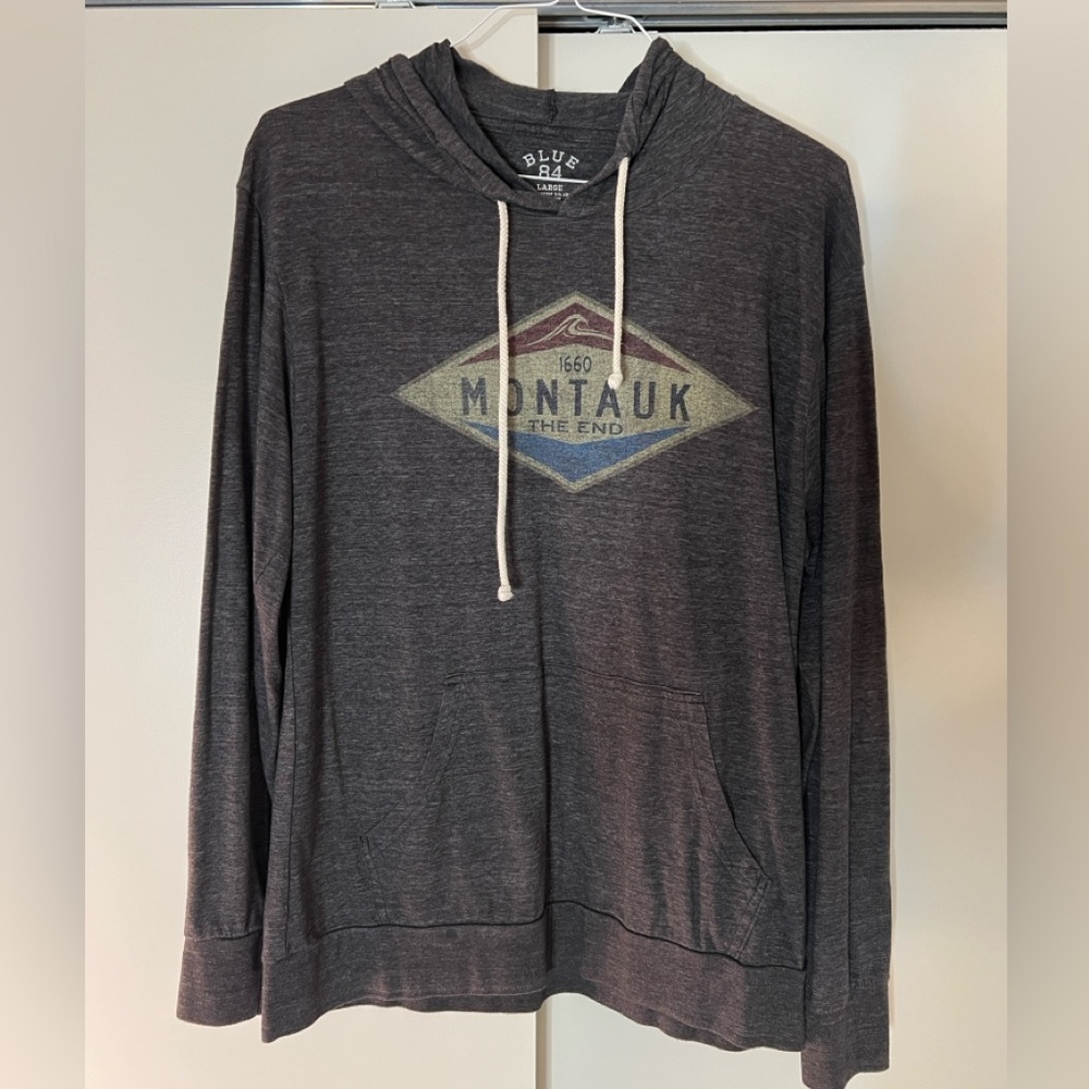 Blue 84 Charcoal Montauk Hoodie